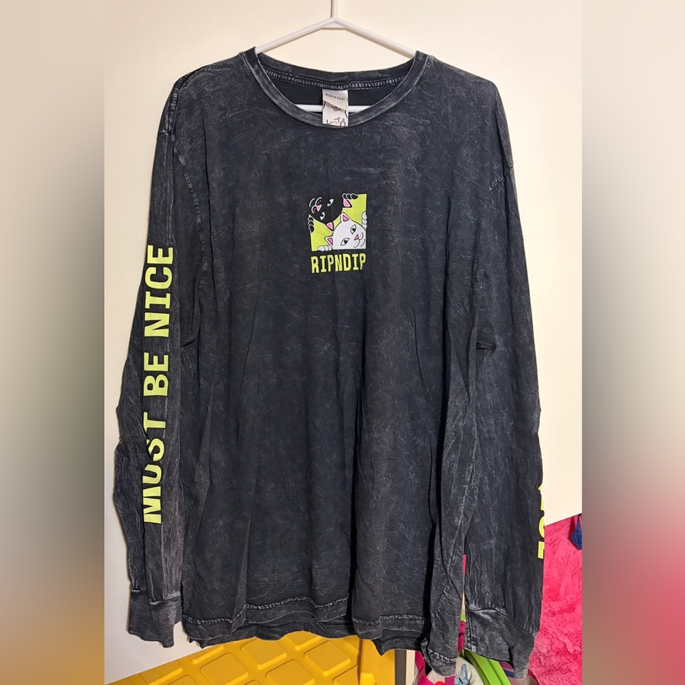 Ripndip Charcoal Graphic Tee